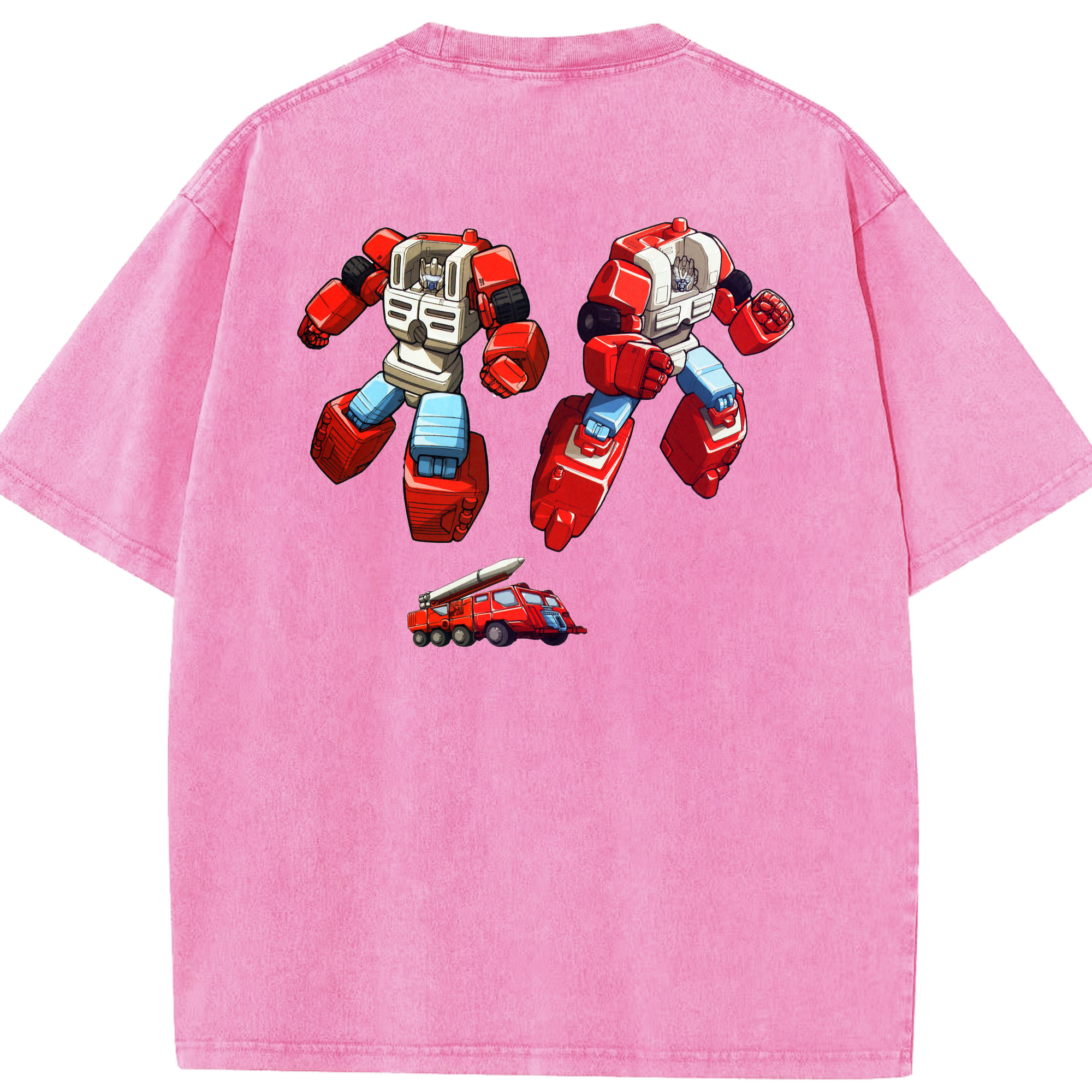（画像用）  綿100% ヴィンテージ風 半袖Tシャツ（背面プリント）
